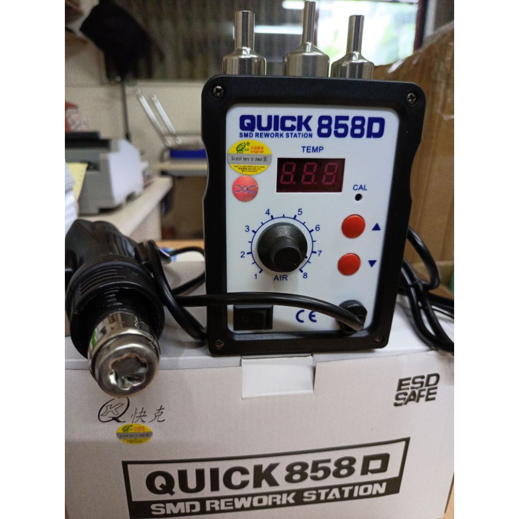 BLOWER QUICK 858D/BLOWER UAP QUICK 858D/SOLDER UAP HOT AIR QUICK 858 DIGITAL