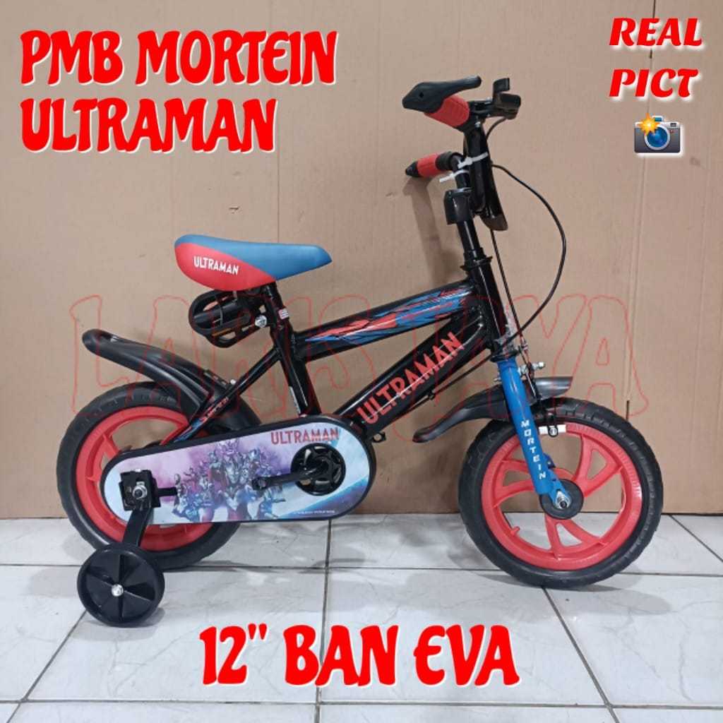 BONUS BELL Sepeda anak laki laki ukuran 12 inch ban eva  sepeda anak bmx 12 inch sepeda bmx ban mati