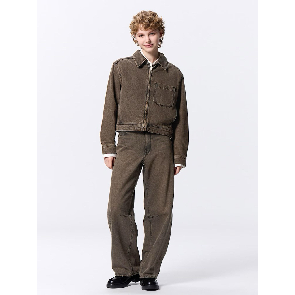 HBB6371 GU Barrel Leg Jeans