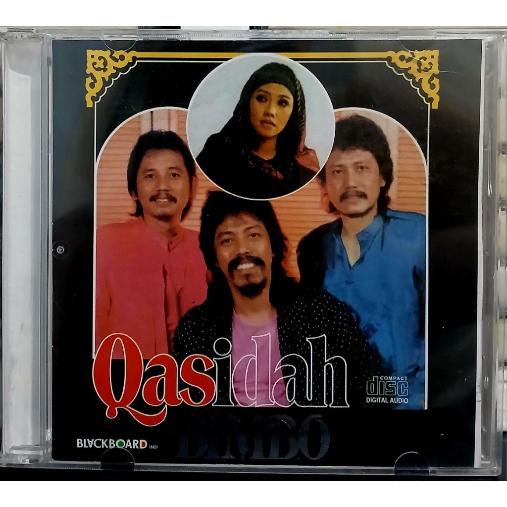 Cd QASIDAH BIMBO - VCM digital recording EMI BLACKBOARD INDONESIA .
