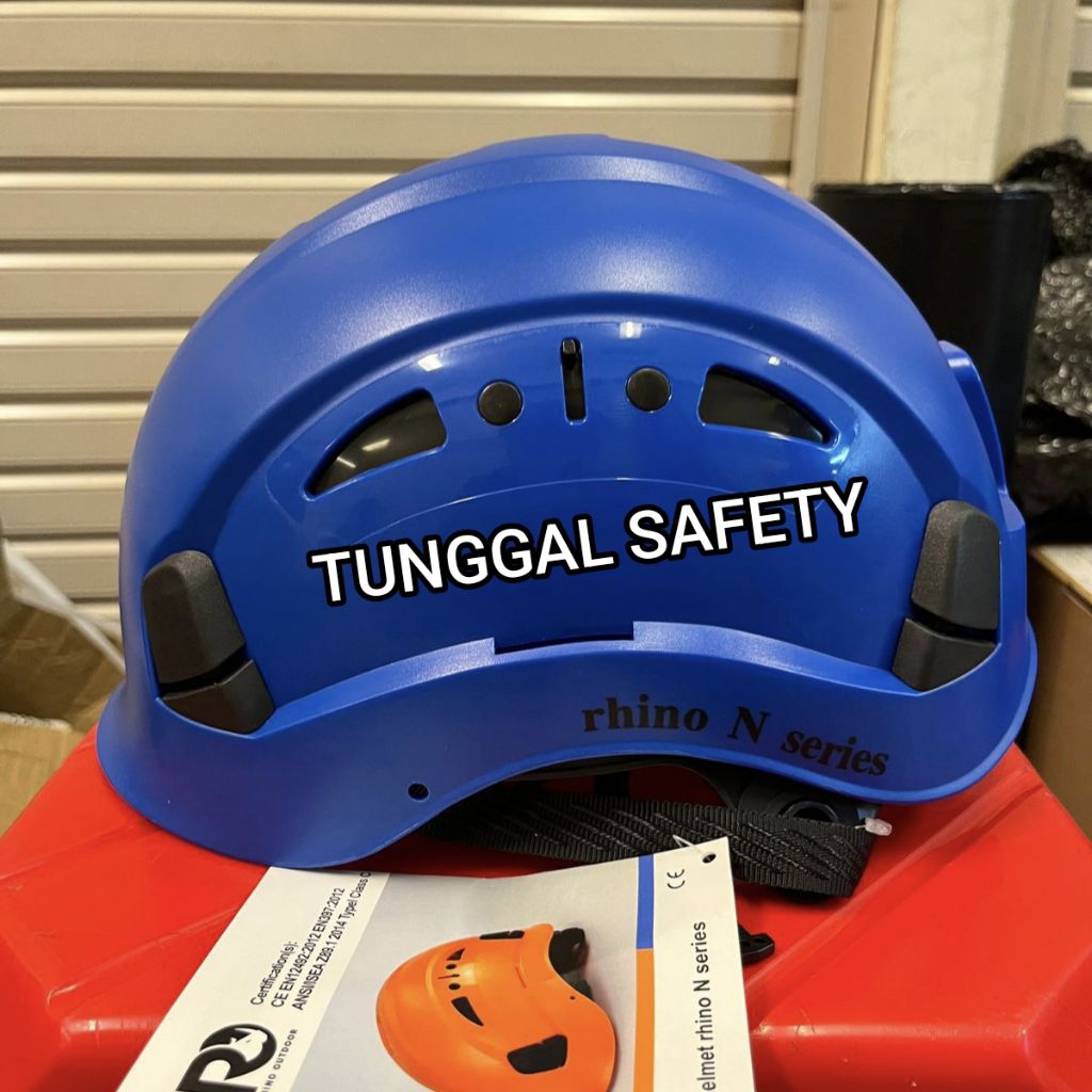 Helm Safety Climbing Rhino N Series / Helm Safety Panjat Tebing / Helm Safety Climbing Rescue Ansi