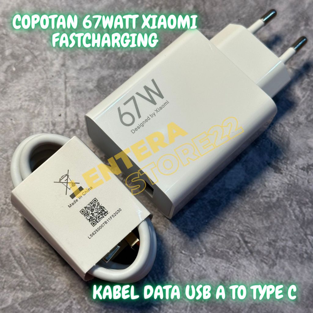 CHARGER XIAOMI TURBO MAX ORI 67 WATT LIKE NEW BAWAAN COPOTAN REDMI NOTE 12 PRO, REDMI 12T, REDMI NOT