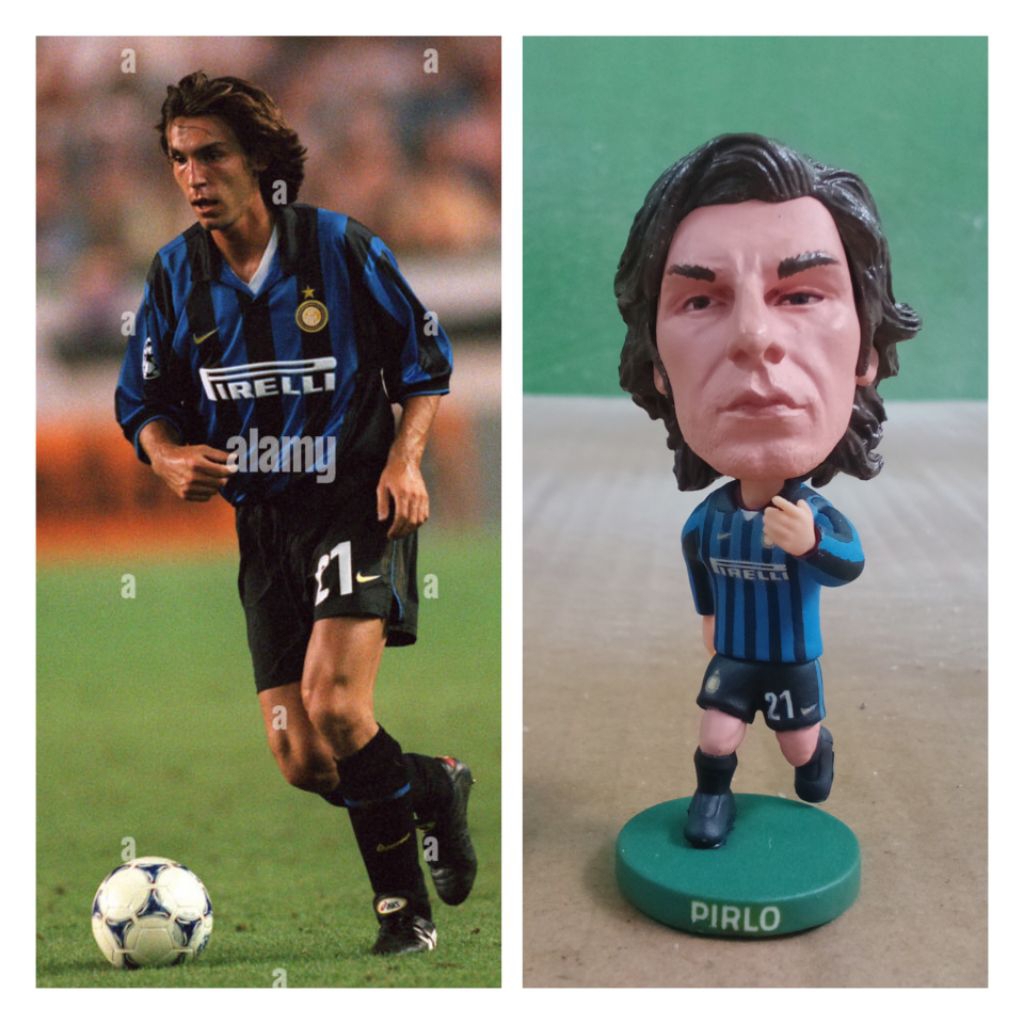 Pre Order Figure Soccer Kodoto Soccerwe Andrea Pirlo Inter Milan