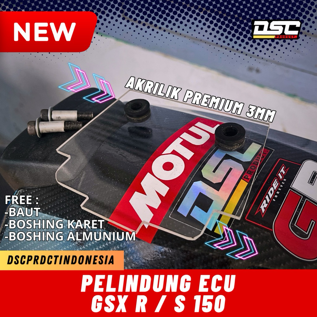 AKRILIK GSX R/S 150 Pelindung ECU.
