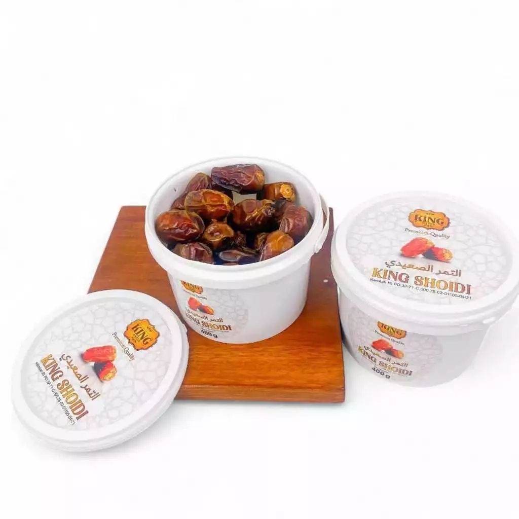 Kurma Shoidi Ember 400gr | Buah Kurma Manis & Lembut | Kualitas Premium