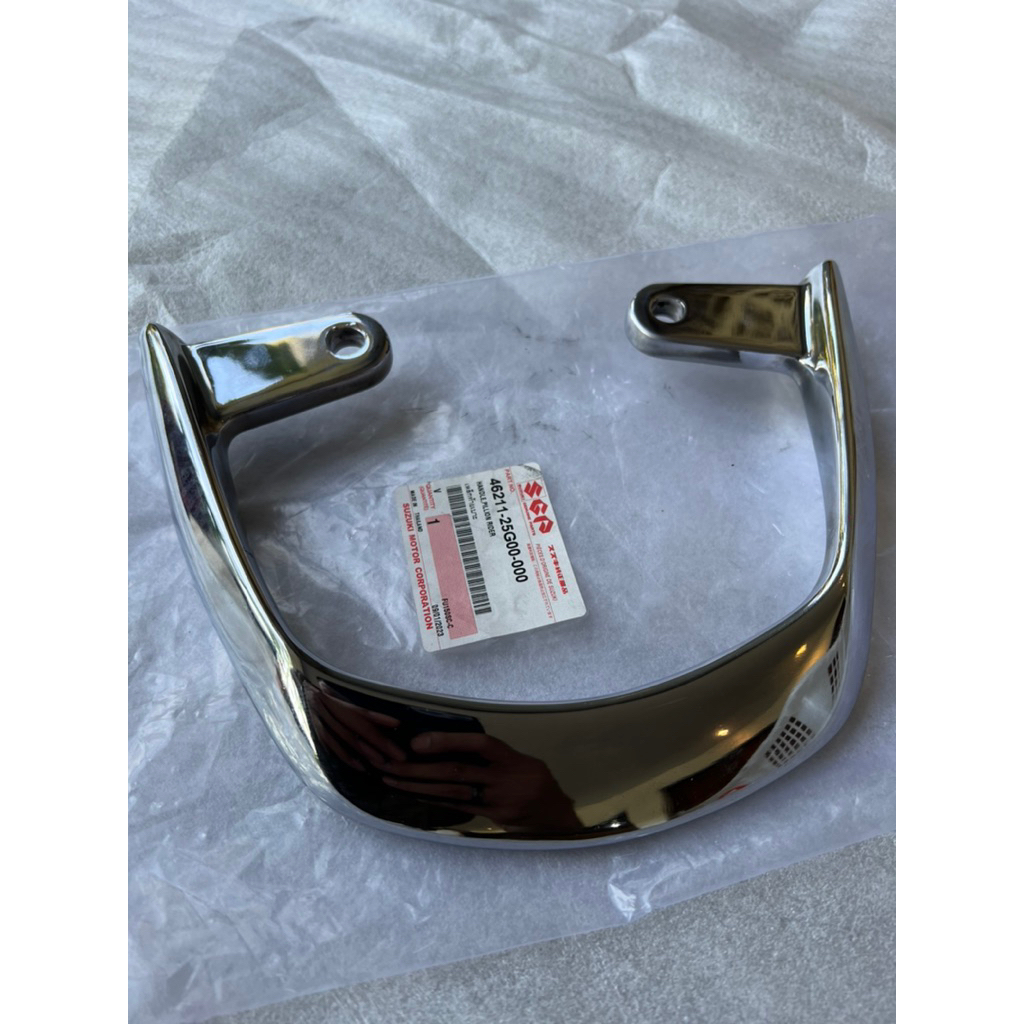 BEHEL BEGEL PEGANGAN JOK SATRIA FU KARBU FU LAMA CBU THAILAND ASLI SUZUKI ORIGINAL 46211-25G00 CROM 