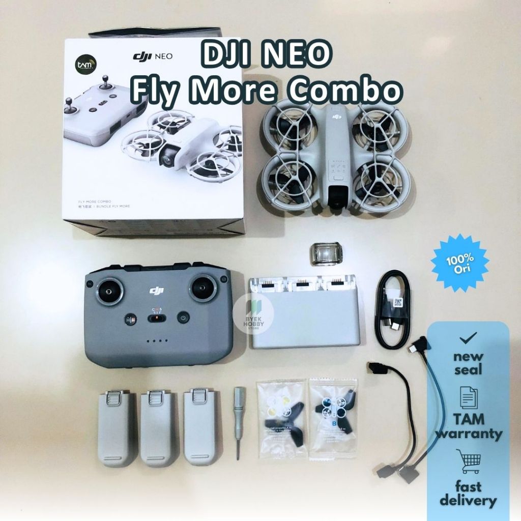 Drone DJI Neo Fly More Combo (Drone Ultra Light 4K AI Camera) Second