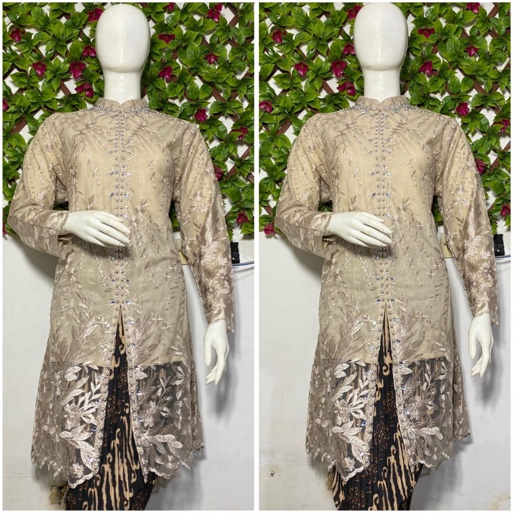 NR collection Kebaya Sanghai Tulle Tunik