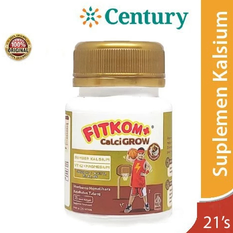 FITKOM+ Calcigrow 21' / Kalsium K2 Magnesium D3
