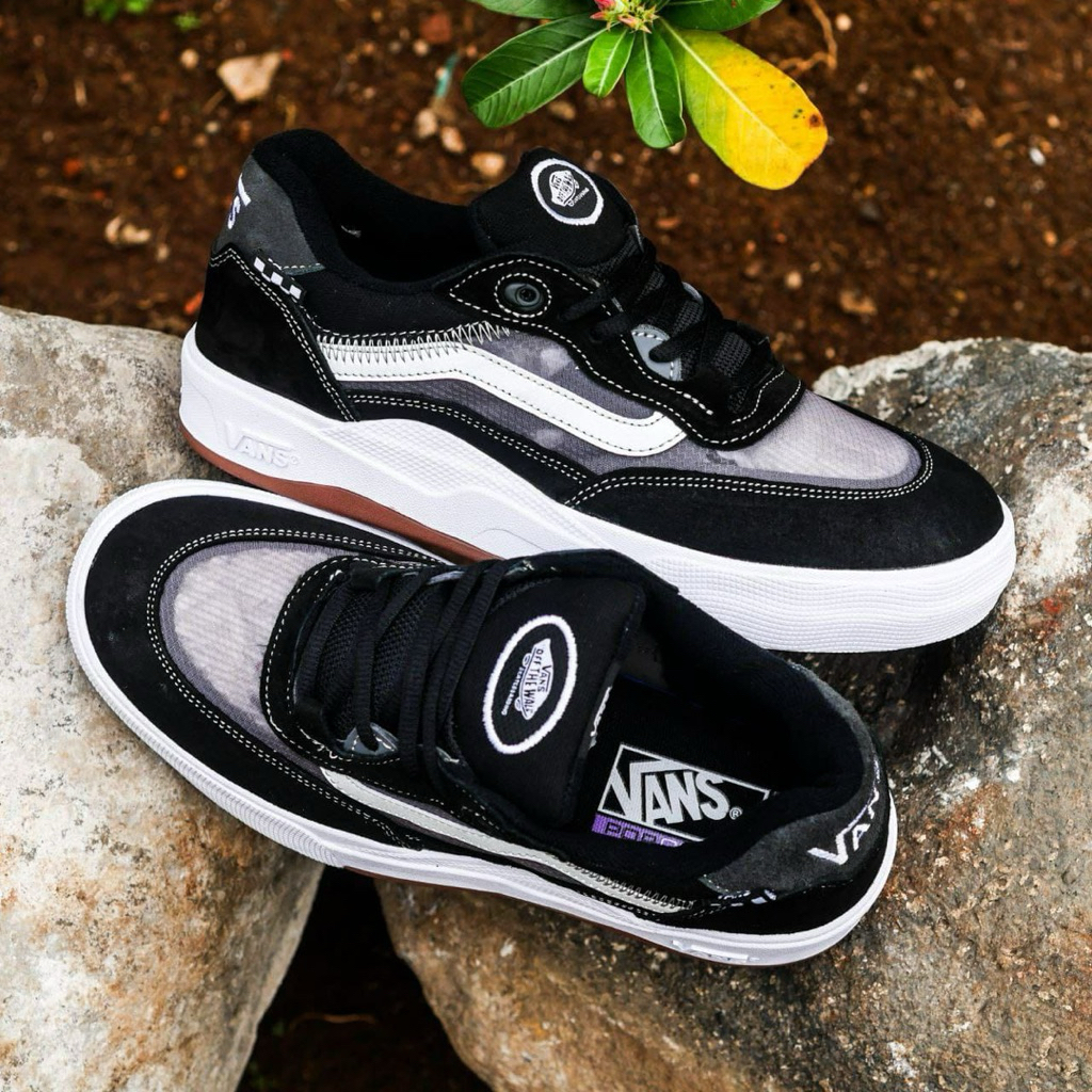 VANS WAYVEE SKATE BLACK WHITE ORIGINAL GLOBAL
