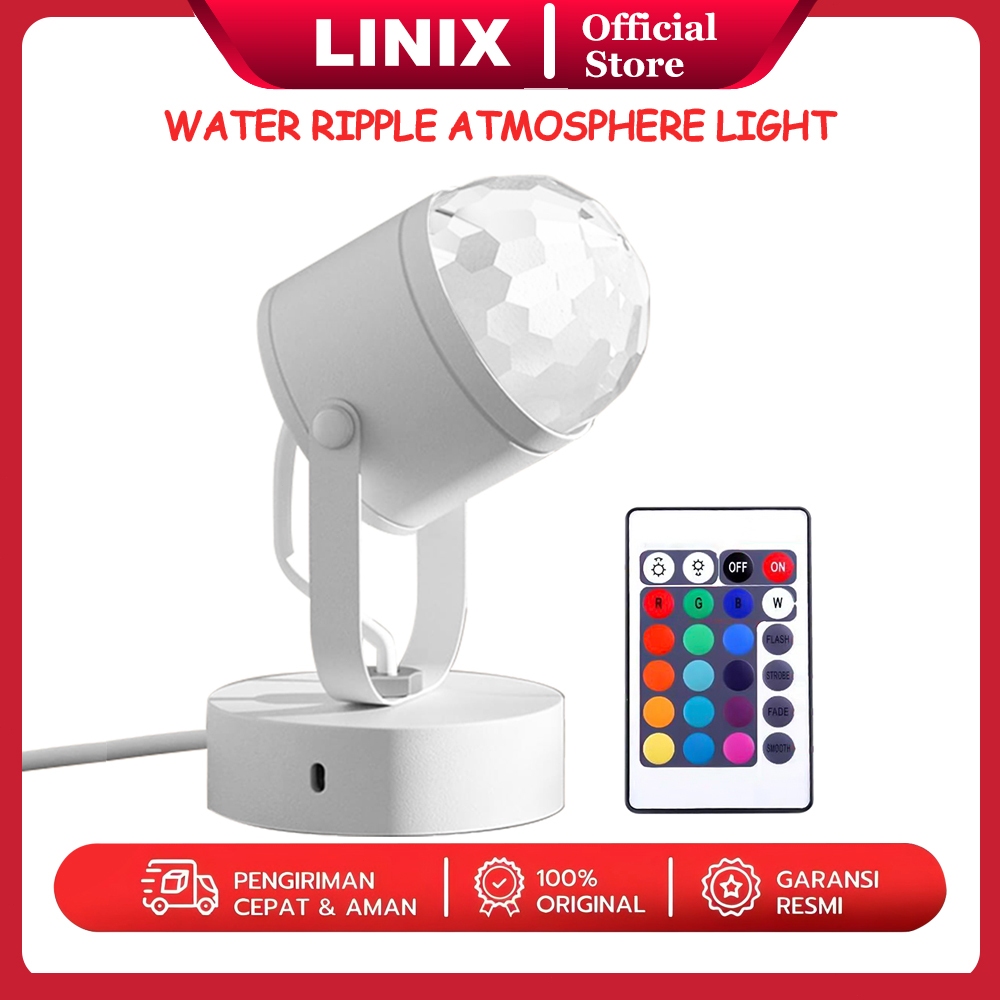 Lampu Hias LED Diamond 16 Warna / Lampu Kristal LED / Lampu Dinding 360 ° / Lampu Dinding Hias