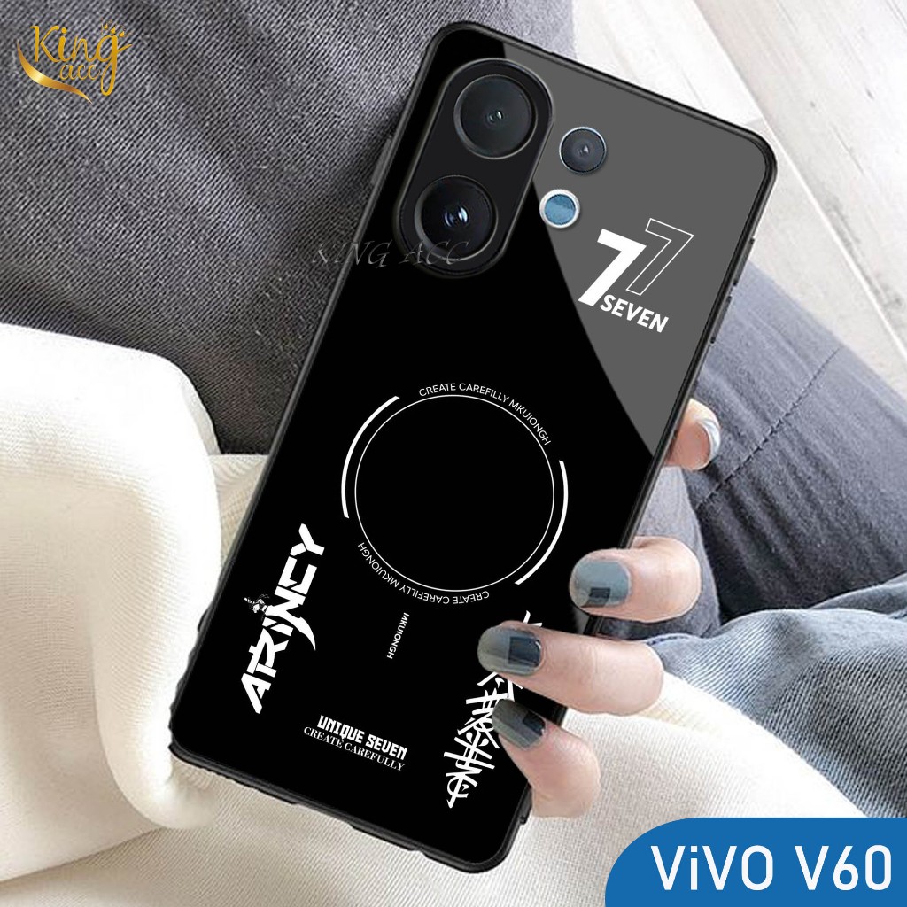 Softcase Glass Glossy Untuk Vivo V60 2025 - Cassing Hp Vivo Vivo V60 2025 - Case Pelindung Hp - K68