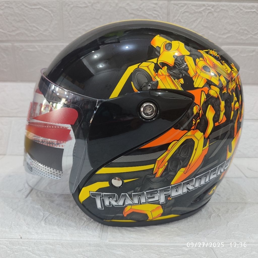 (Khusus Instant) Helm Anak umur 6 - 8 tahun