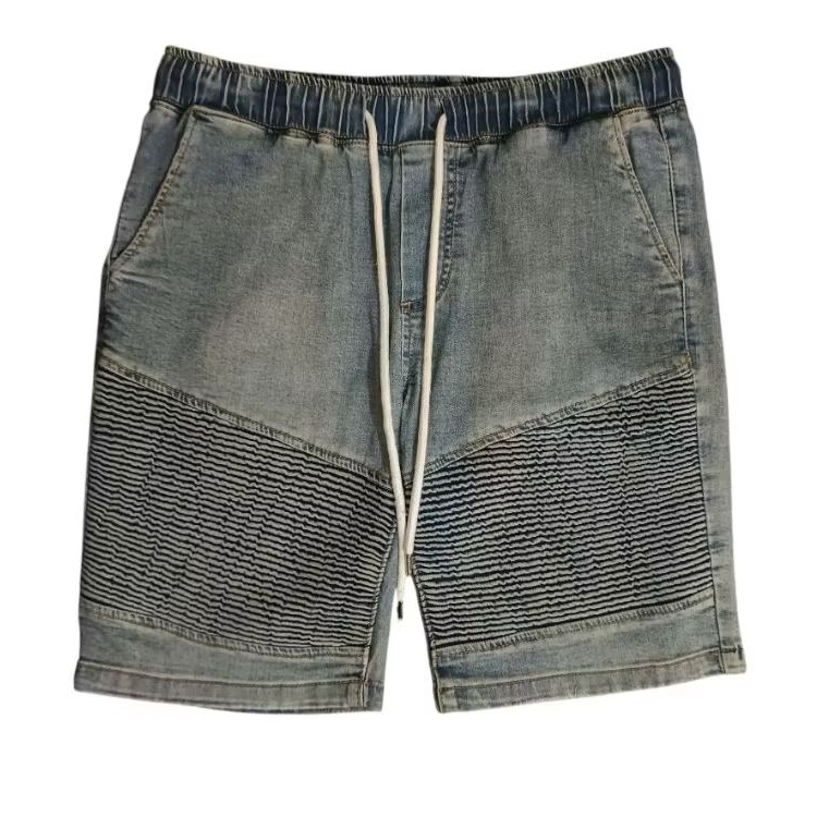 Celana pendek biker jeans second original