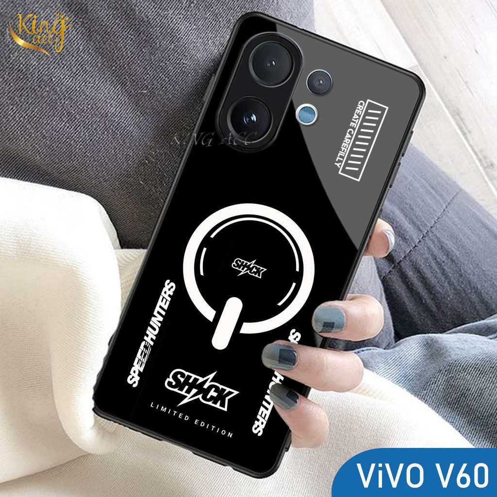 Softcase Glass Glossy Untuk Vivo V60 2025 - Cassing Hp Vivo Vivo V60 2025 - Case Pelindung Hp - K125