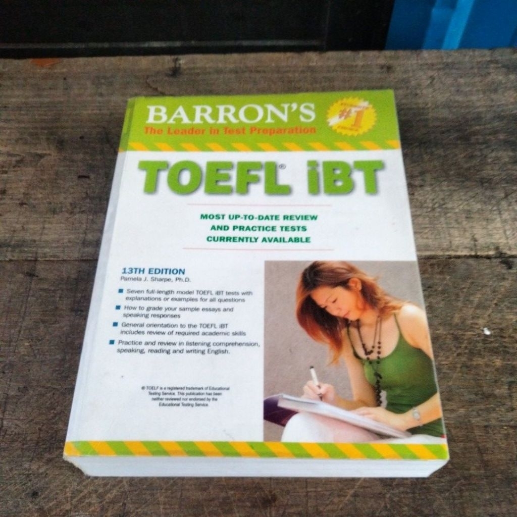 TOEFL IBT BARRON'S,13TH, EDITION(ORIGINAL)