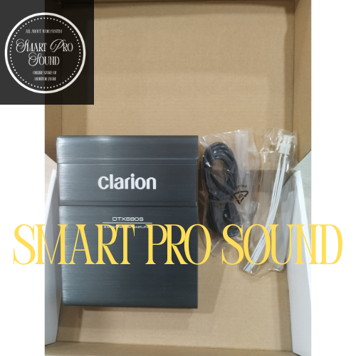 Clarion DTX680S DSP Processor 8 Channel Built in Power Amplifier