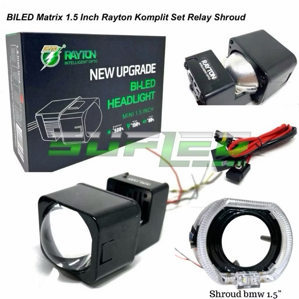 Biled Projector 1.5 Inch Mini Biled Rayton Rtd 50 Watt