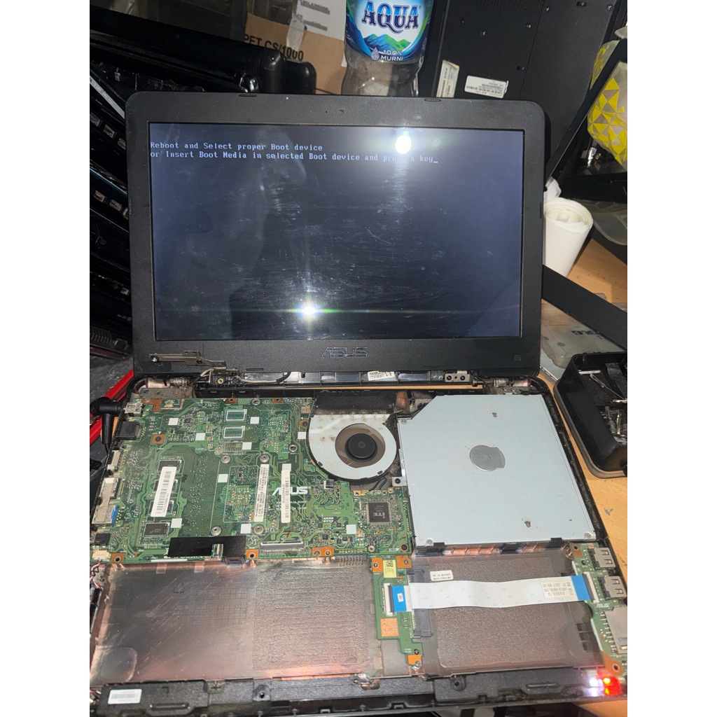 mainbord asus X454Y Amd-E1-7010 kondisi normal garansi