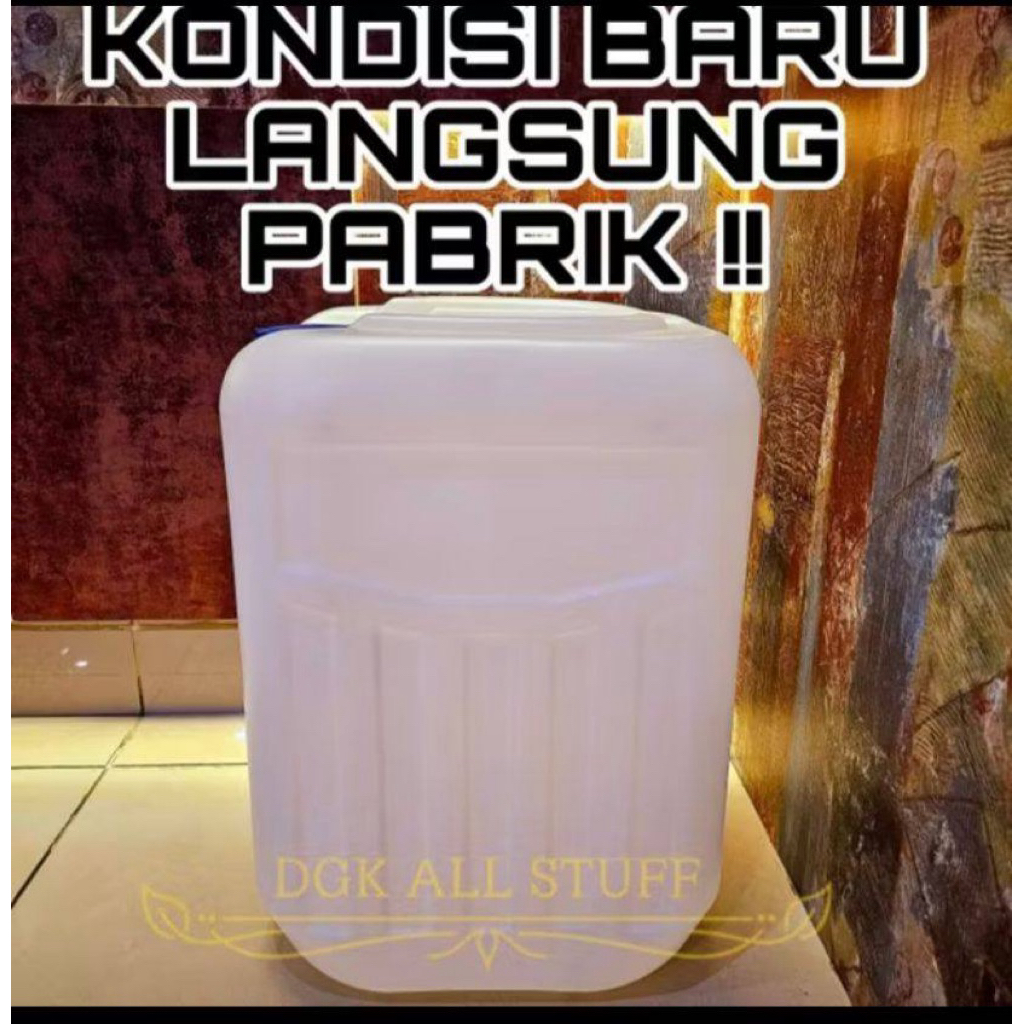 JEREGEN MINYAK / DIRIGEN AIR / JEREGEN PLASTIK