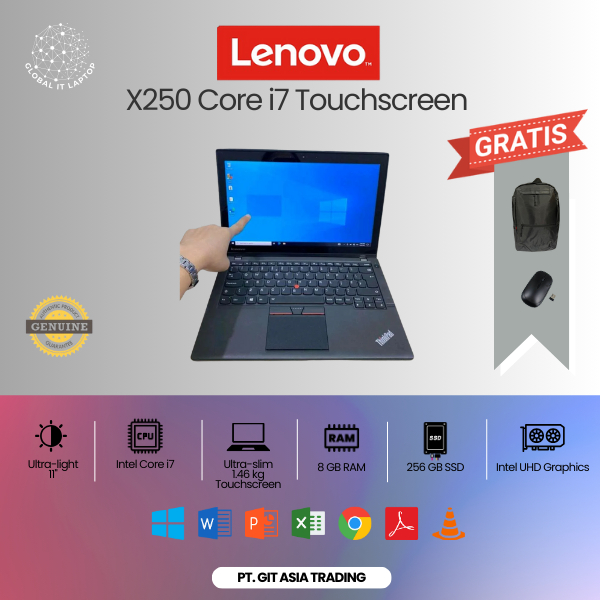 LENOVO X250 CORE i7 GEN 5 (TOUCHSCREEN)