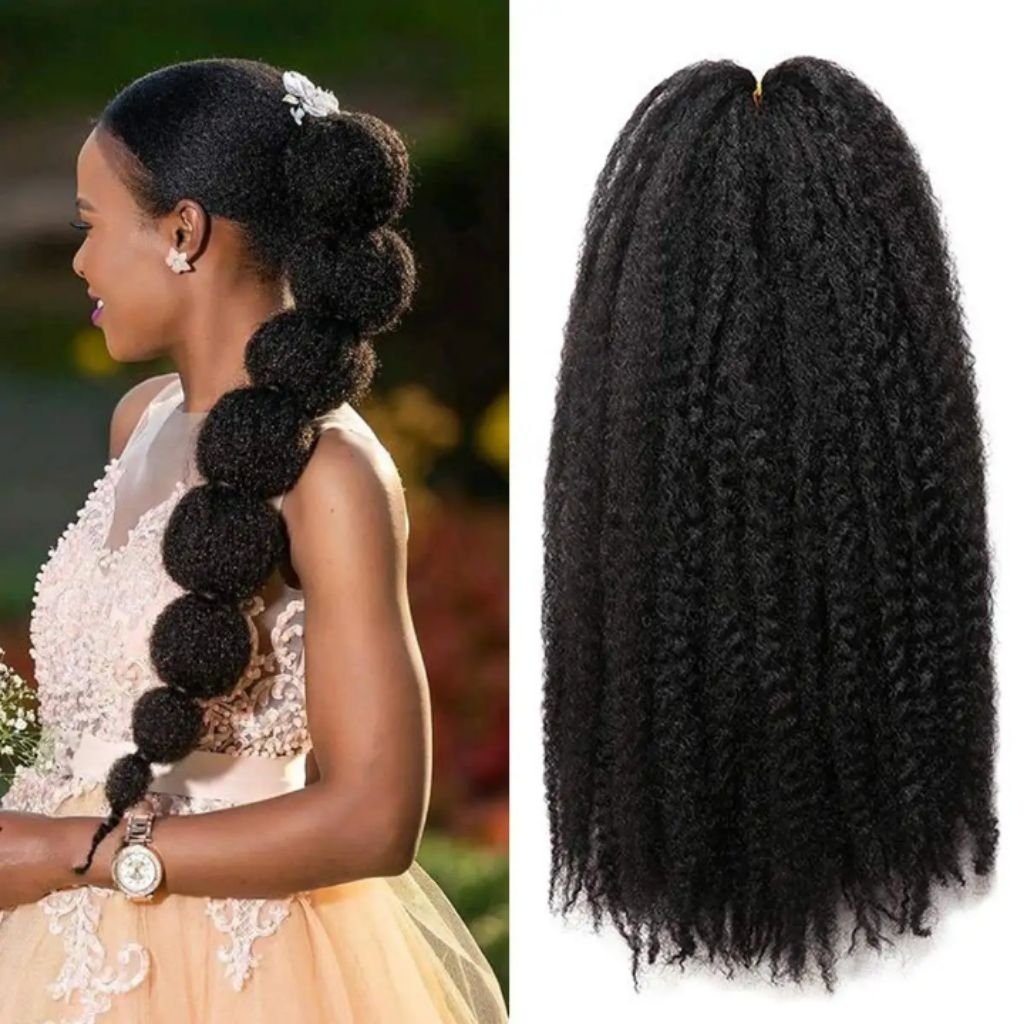 GRIYA REMA Marley Twist Hair Extension Rambut Sambung Rambut Sulam Rambut Anyam Rambut Ikat Rambut S