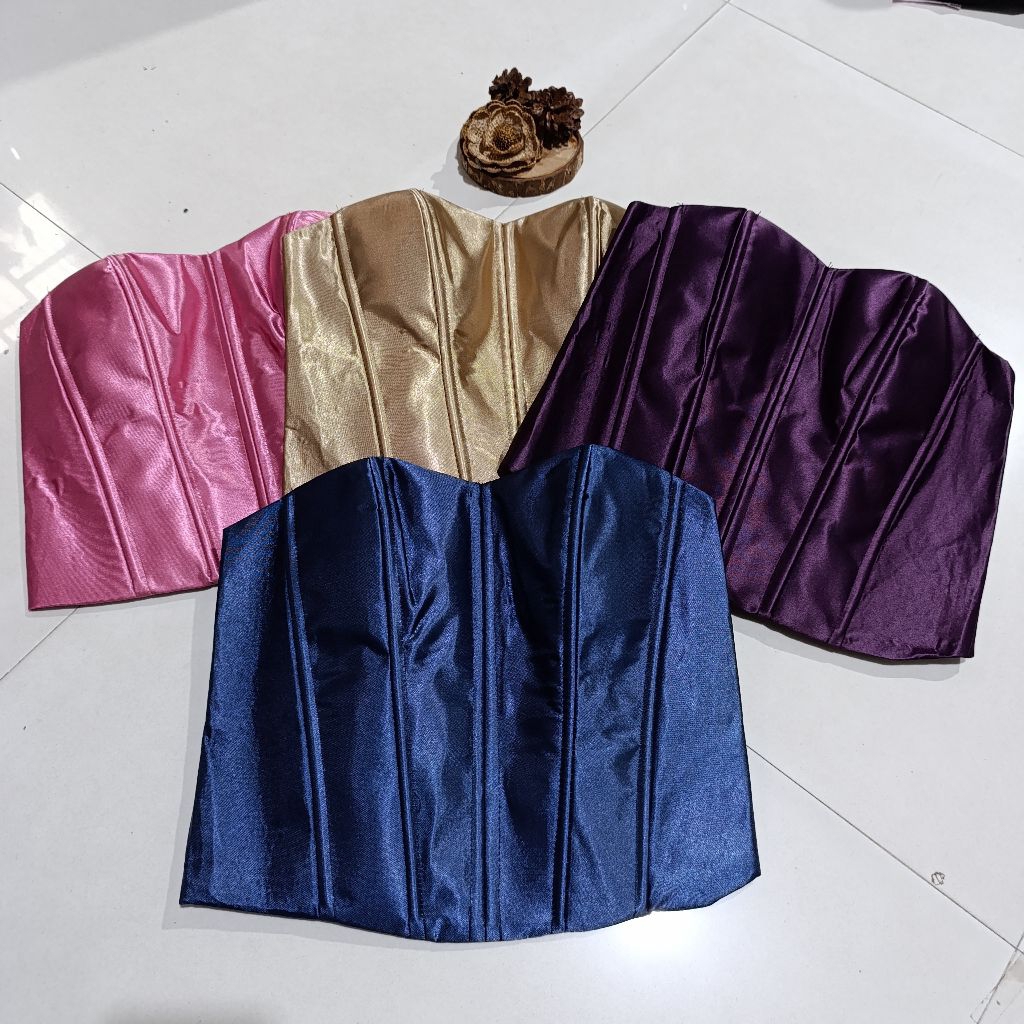 Kamisol Satin Anak Remaja Size S / Kemben Longtorso Anak Remaja