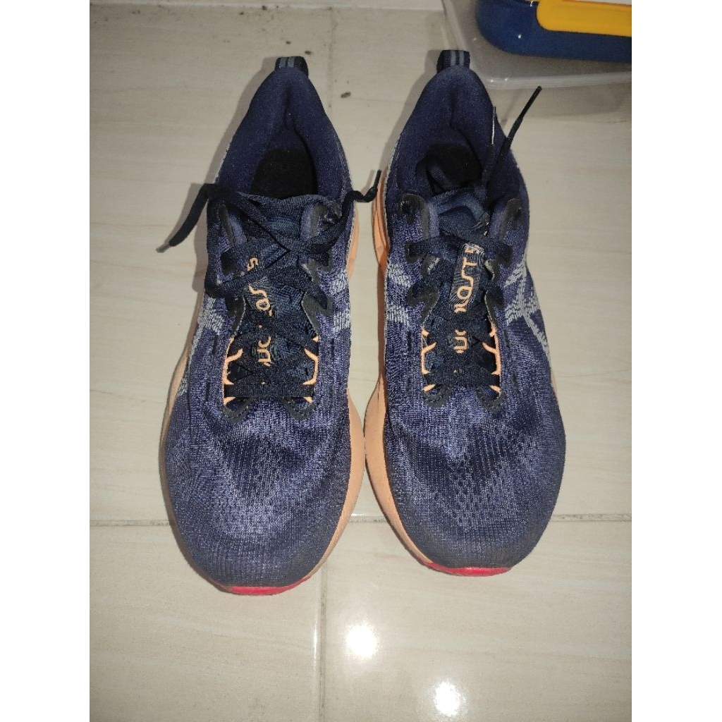 asics novablast 5 midnight/orange size 42,5 second