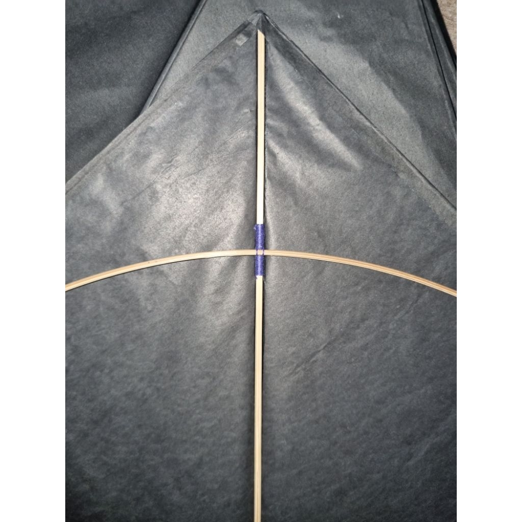 LAYANGAN SUKHOI ISI 20 PCS KERTAS TISU 18 GSM HITAM POLOS DOUBLE LILITAN FULL BAMBU TYPE 55