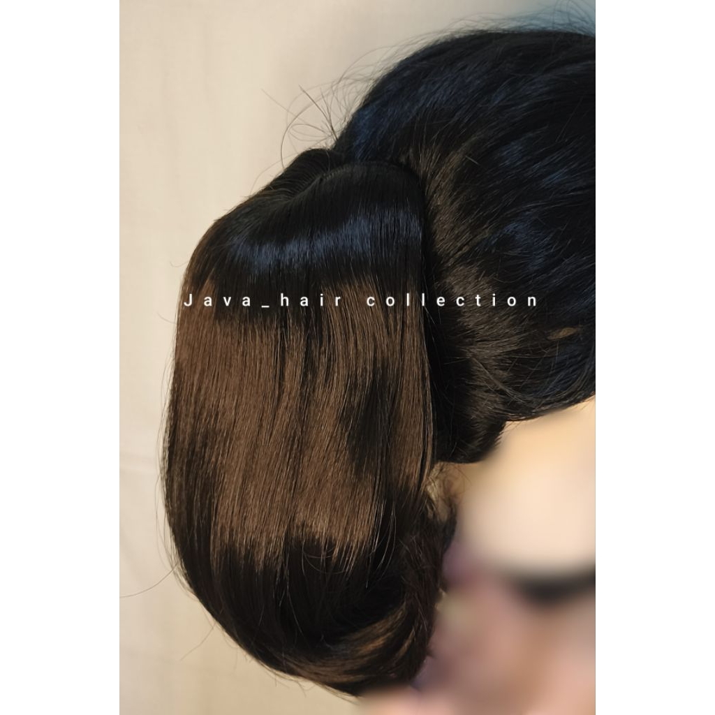 Ponytail Bob/ponytail pendek/ponytail jepit
