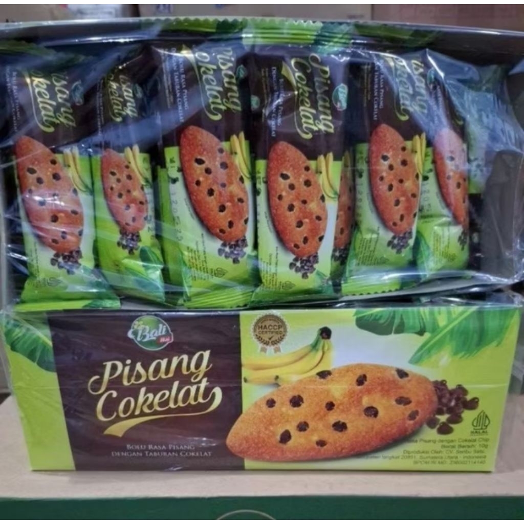 Snack Bolu Pisang coklat // isi 24 pcs
