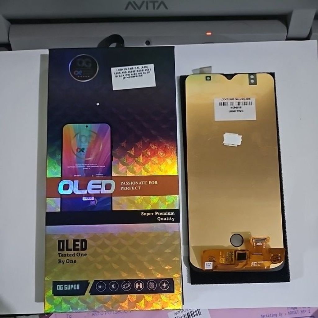 LCD OG OLED+FRAME SAMSUNG A30/A50/A305/A505F/A50S/A507 FINGERPRINT