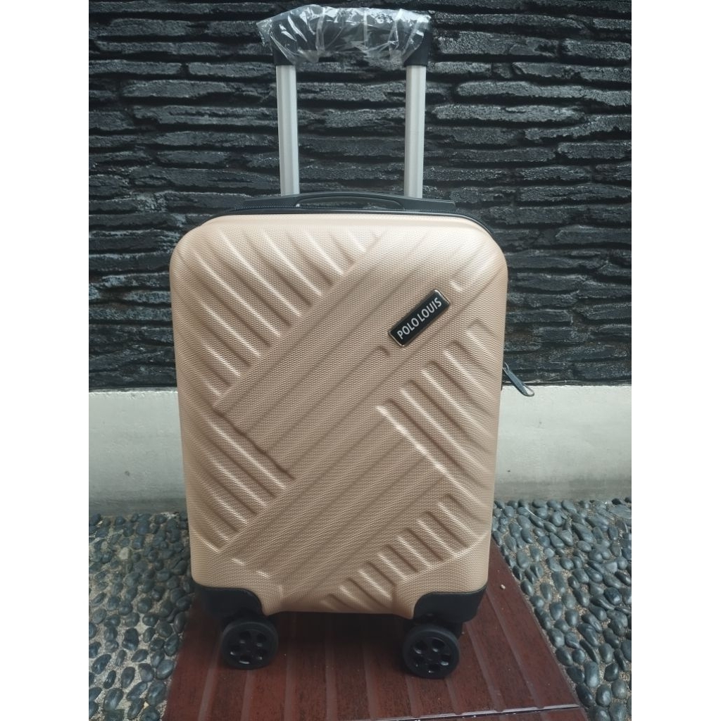 KOPER/TAS TRAVEL MINI POLO LIGHT GOLD UKURAN 16 INCH MASUK CABIN PESAWAT.