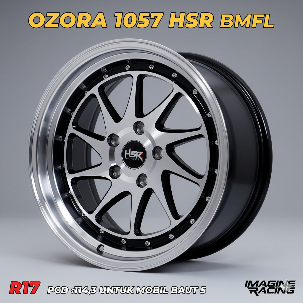 VELG R17 MODEL CELONG HSR OZORA COCOK UNTUK INOVA XPANDER RUSH TERIOS JUKE OUTLANDER DLL