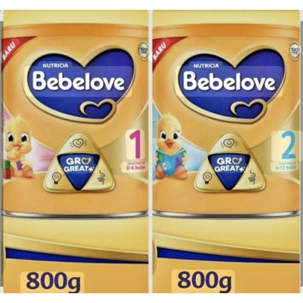BEBELOVE 1/BEBELOVE 2 800GR