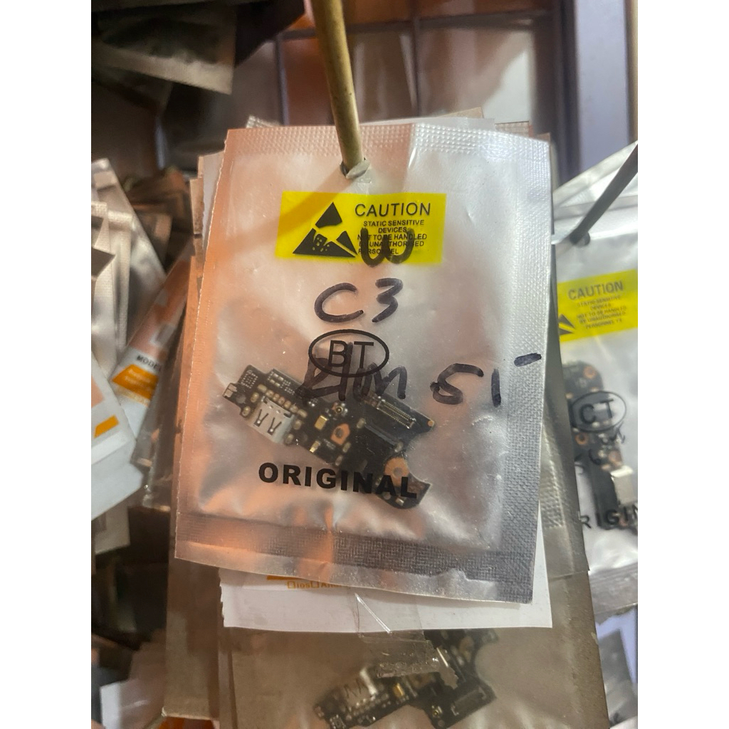 papan cas realme c3 ori BT