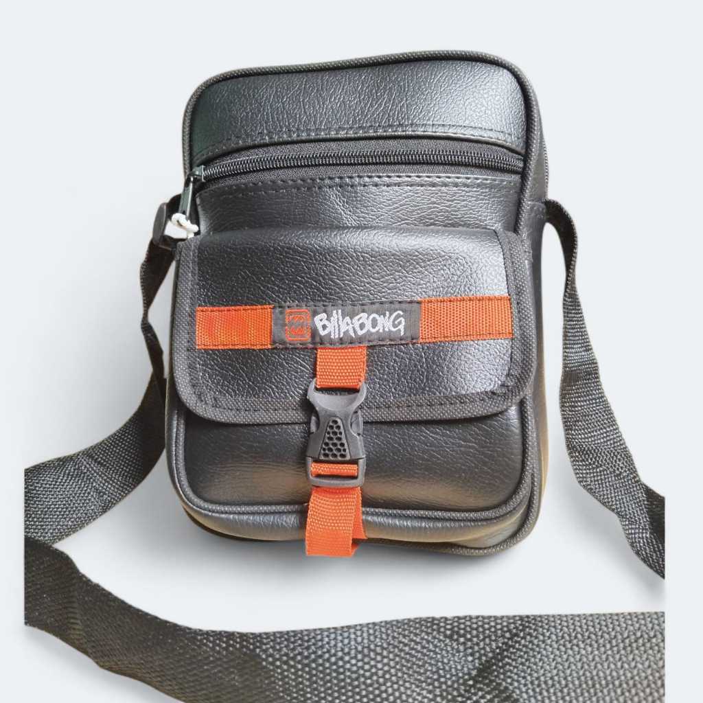 Tas Selempang Pria  bahan kulit sintetis/Tas Selempang Bahu Slingbag Pria|Tas Selempang Crossbody Or