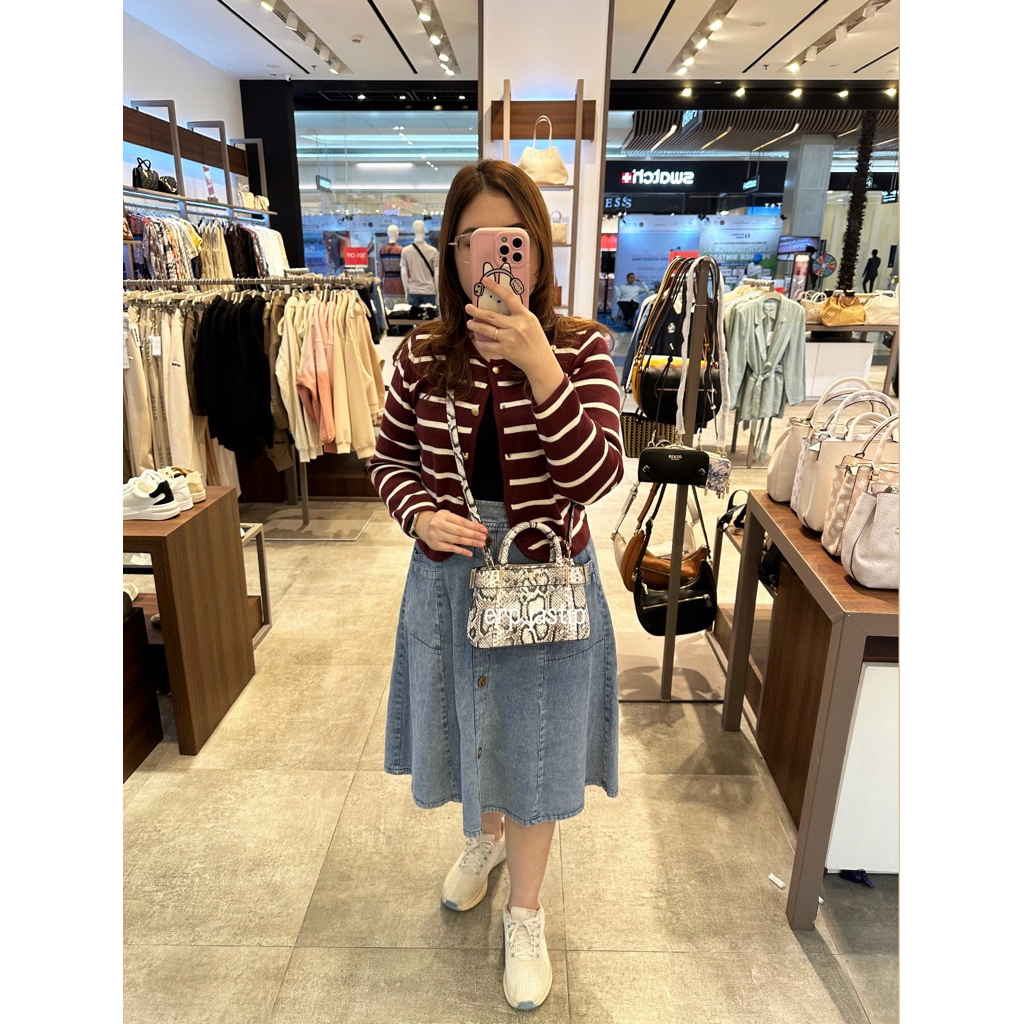 GUESS BAG [ANADELA MINI SATCHEL]