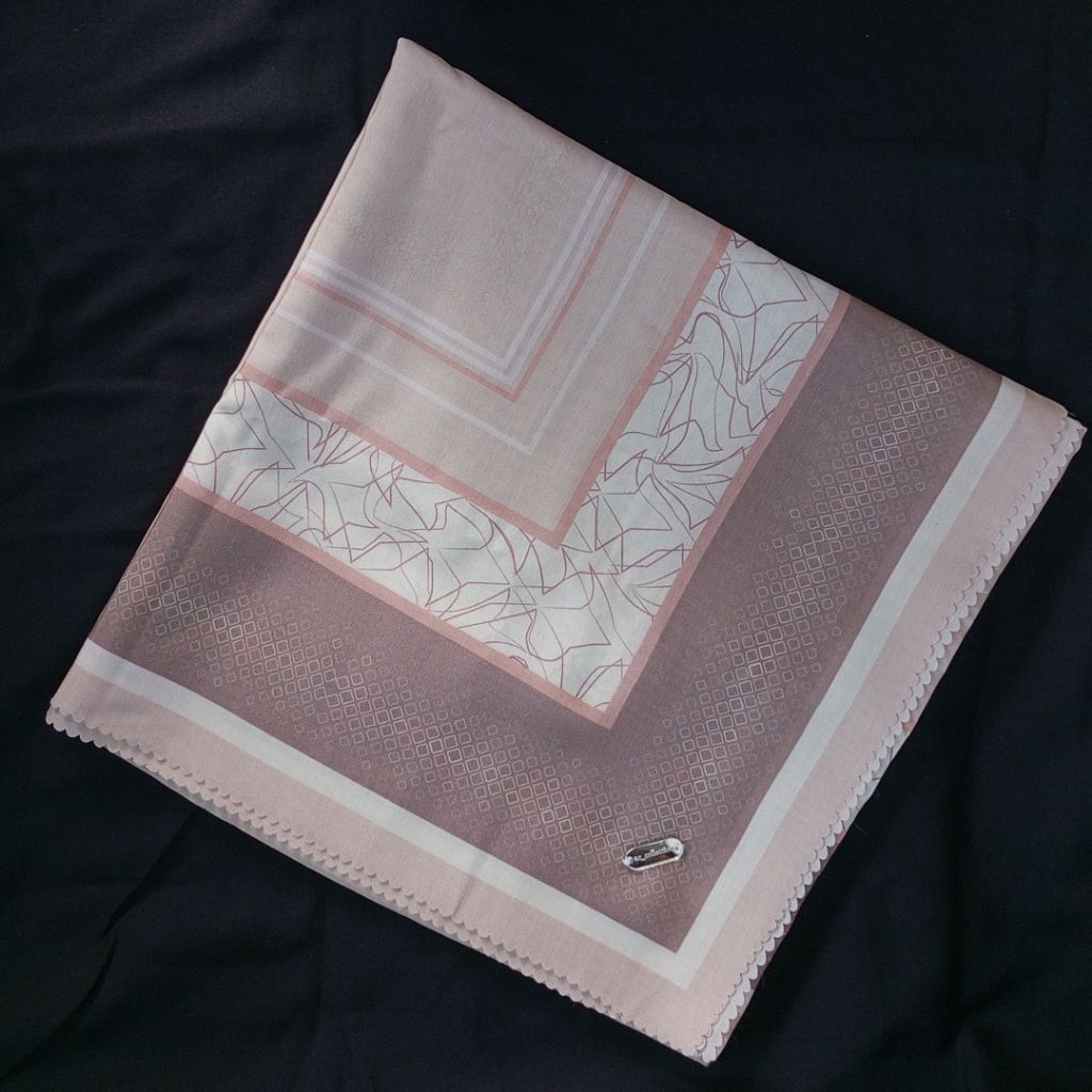 Hijab Motif Voal Premium Segi Empat 130 x 130cm / Jilbab Motif