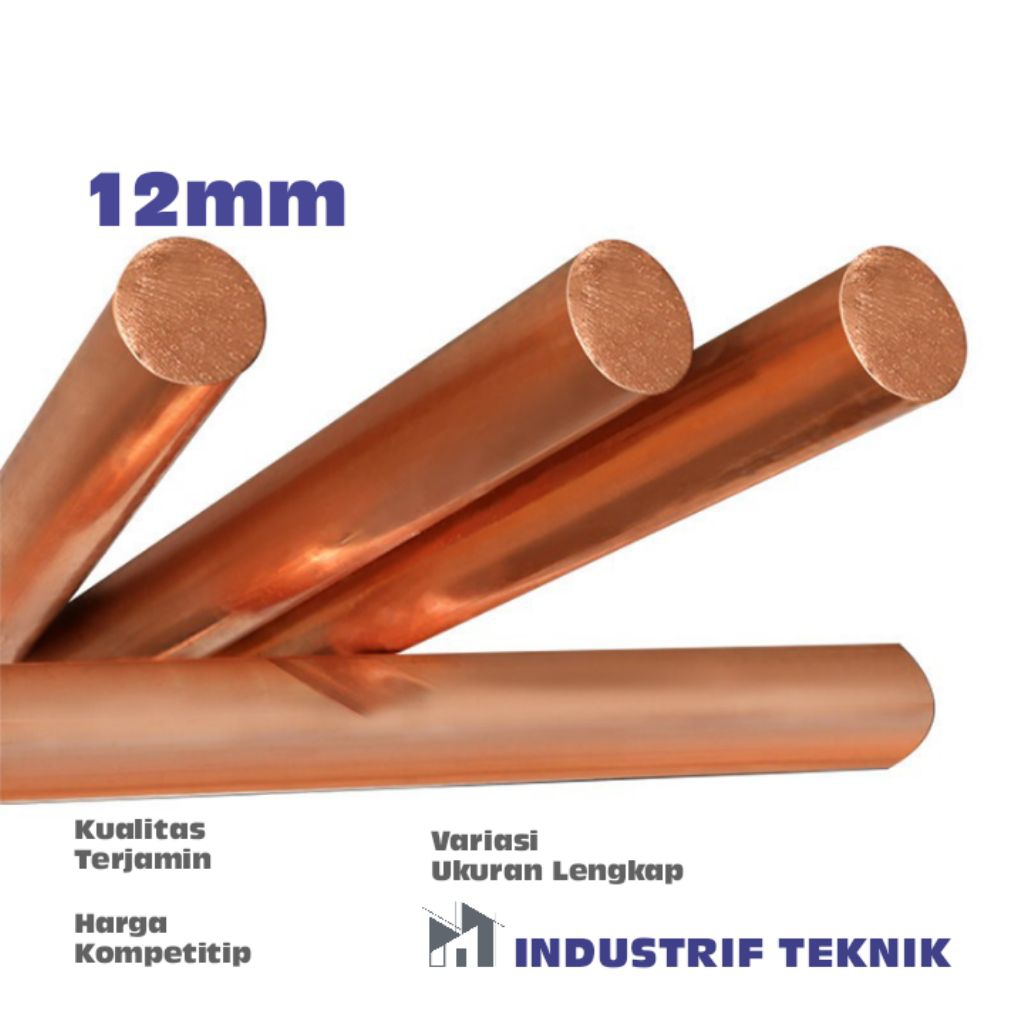 as tembaga cucrzr 12 mm x 15cm - as tembaga diameter 12mm x 150mm