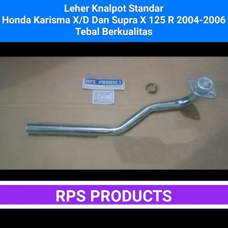 Leher knalpot Karisma dan Supra x 125 lama 2004 2006 Paling Tebal Berkualitas Di Indonesia