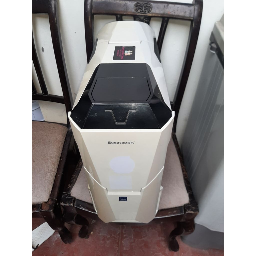 Casing PC tower Gamers Segotep 2nd white cream pc rakitan