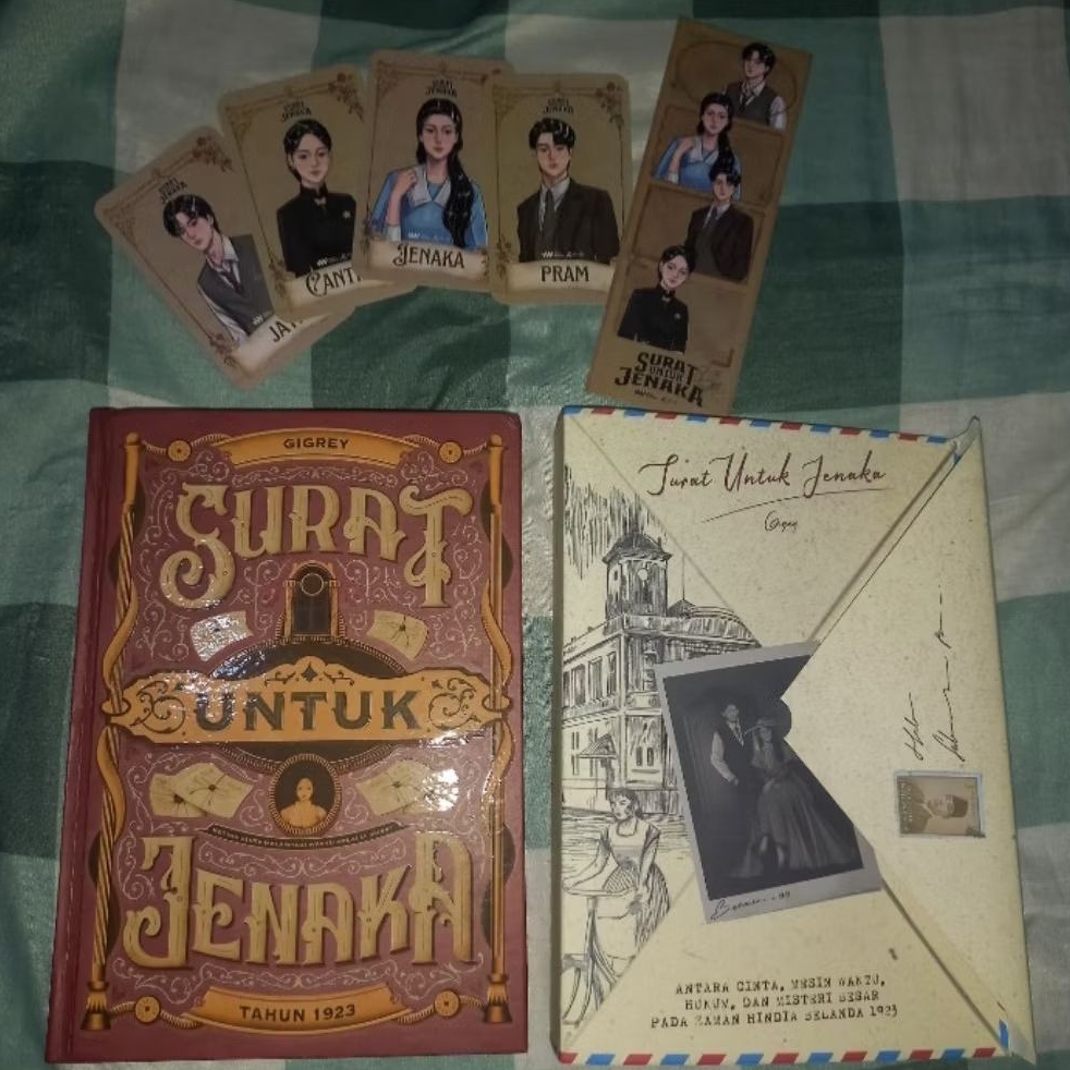 Preloved Novel Surat Untuk Jenaka dan Kembali Ke Batavia by Gigrey