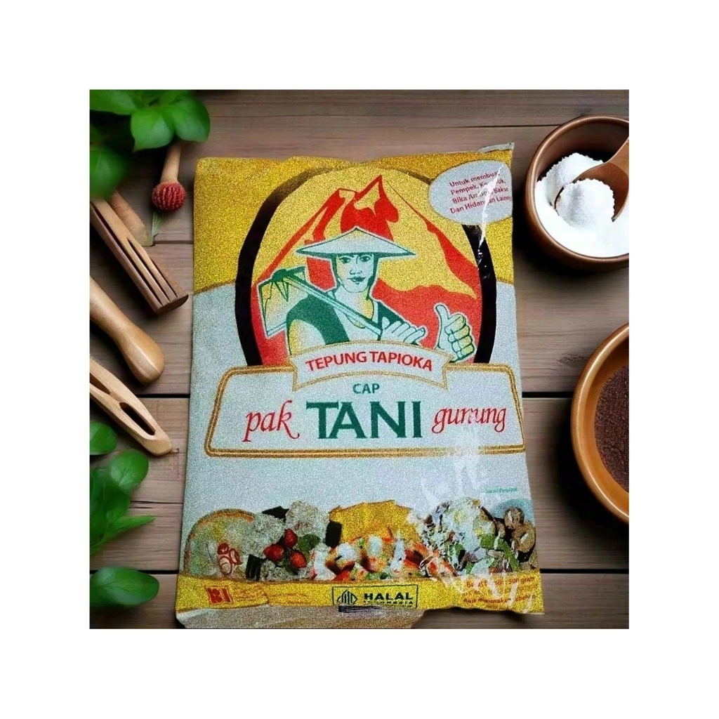 Sagu Tani 500gr | Tepung Tapioka | Sagu Cap Tani | Sagu | Tapioka