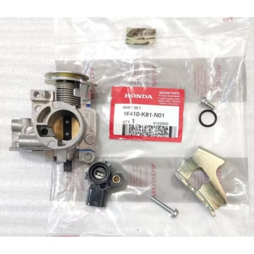 Throttle Body Sensor TPS BeAT eSP K81 Scoopy Fi eSP K93 BeAT POP 16410K81N01 ORIGINAL AHM
