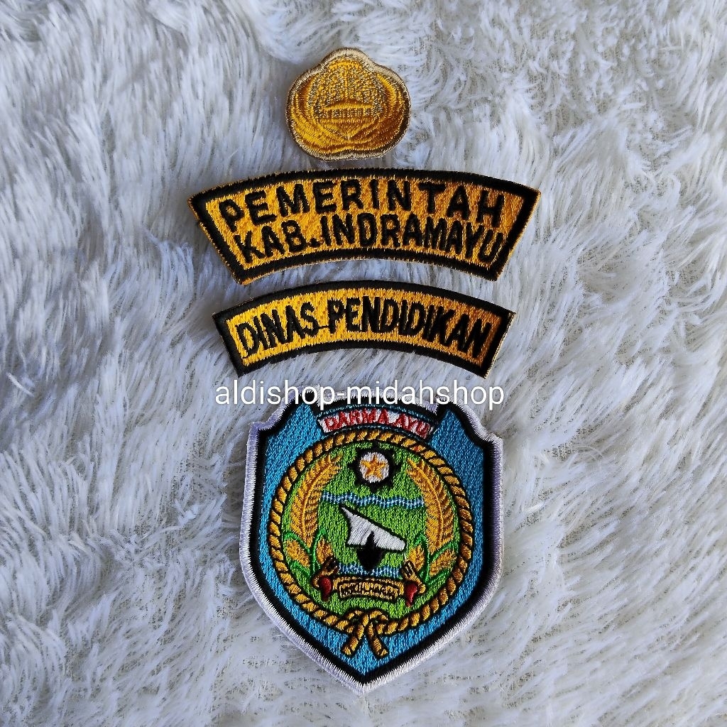 LOGO PEMERINTAH KABUPATEN INDRAMAYU Bordir