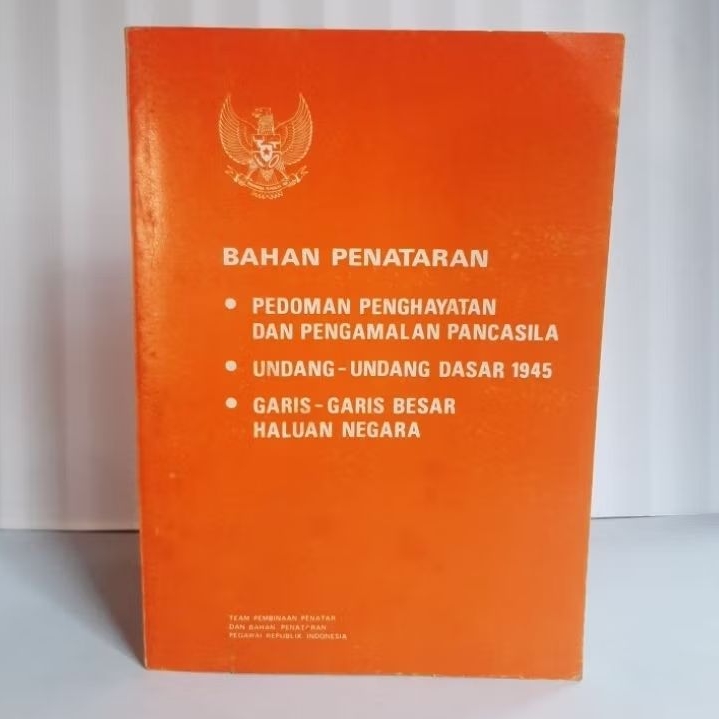 Buku Bahan Penataran P4 Pancasila, UUD 1945 & GBHN