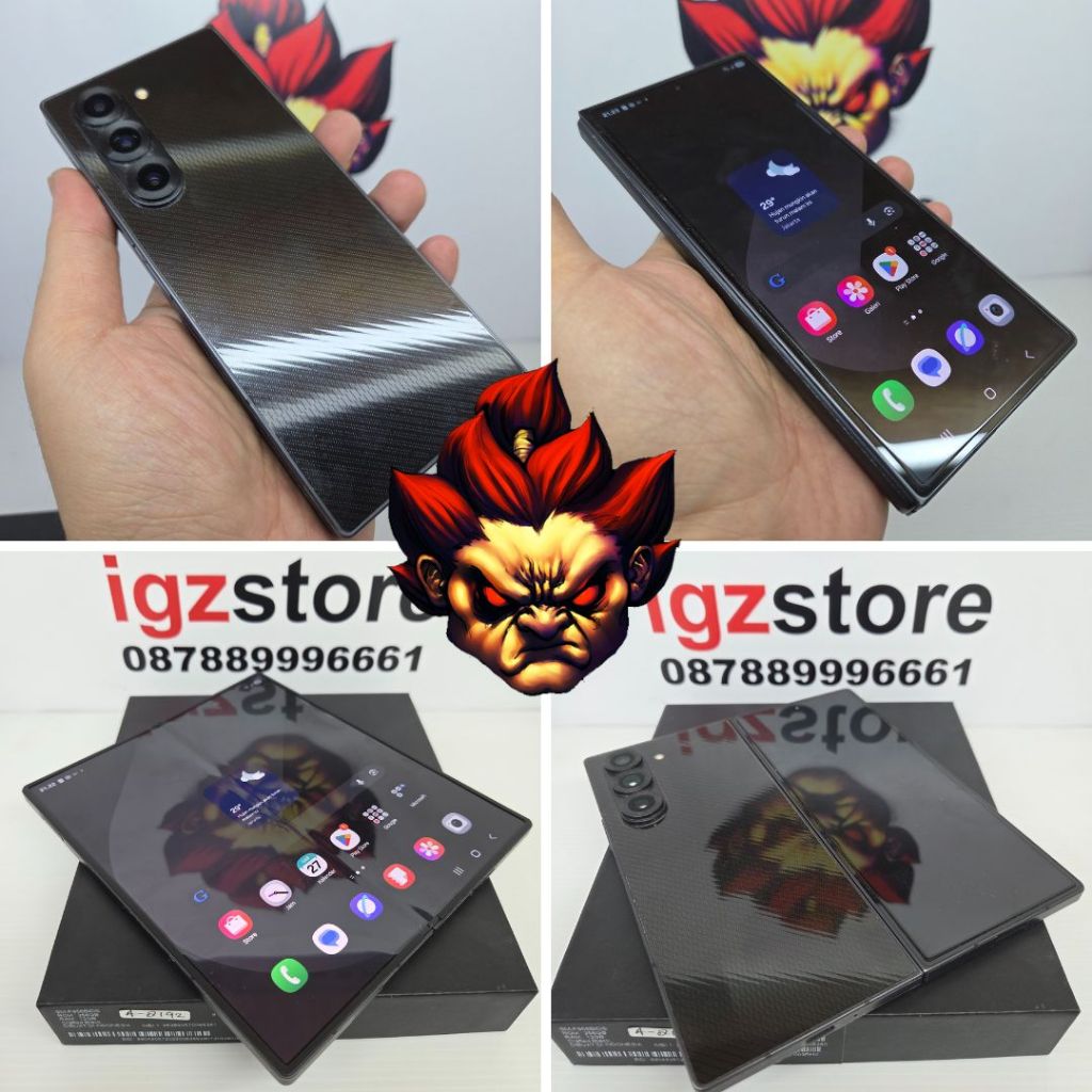Samsung Z Fold 6 Exclusive Black Crafted 12/256 SEIN mulus 98% NO Minus FULLSET