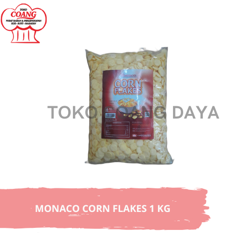 monaco corn flakes 1 kg / krupuk jagung
