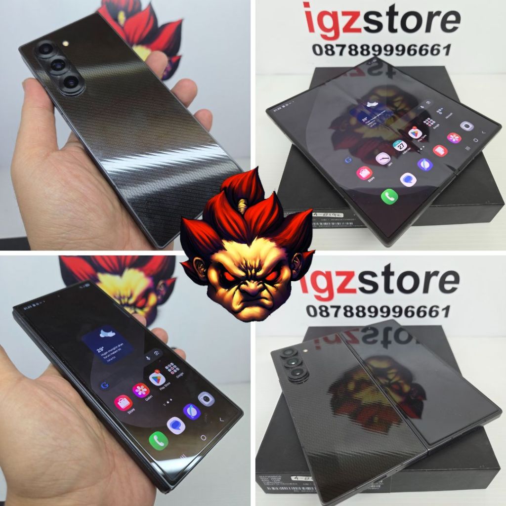 Samsung Z Fold 6 Exclusive Black Crafted 12/256 SEIN mulus 98% NO Minus FULLSET